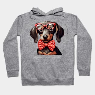 Fancy Dachshund Dog Hoodie